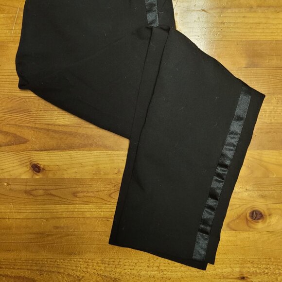 Zara dress pants boys with shiny stripe 6 - Picture 8 of 10